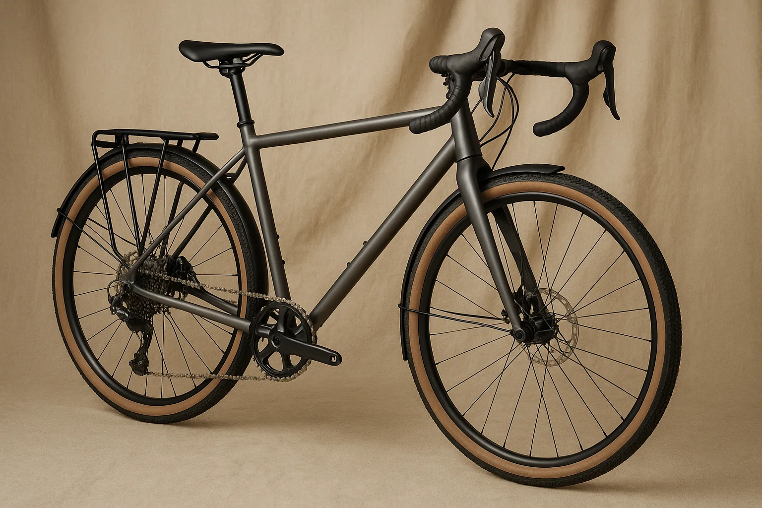 Allgemeines Fahrrad auf gemischtem Untergrund
